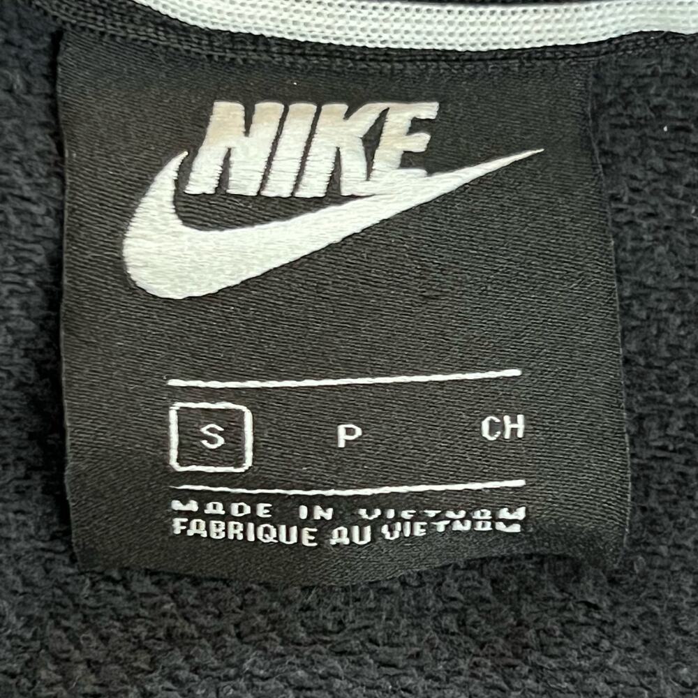 Nike Air Women’s Cropped Sweatshirt w/Metallic Copper Logo & Back Zipper Small - Picture 6 of 8
